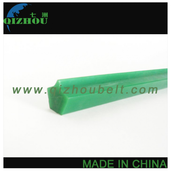 C-22 Type PU Heptagonal Green Belt Polyurethane Vee Belting For Ceramic Conveying Induatrial C-22 Type PU Heptagonal Green Belt Polyurethane Vee Belting For Ceramic Conveying Induatrial