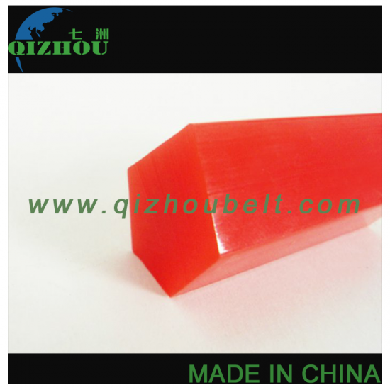 Type B-17 PU Pentagonal Belt Polyurethane V-belt For Ceramic Transmission Polyurethane V Industrial Belt - Click Image to Close